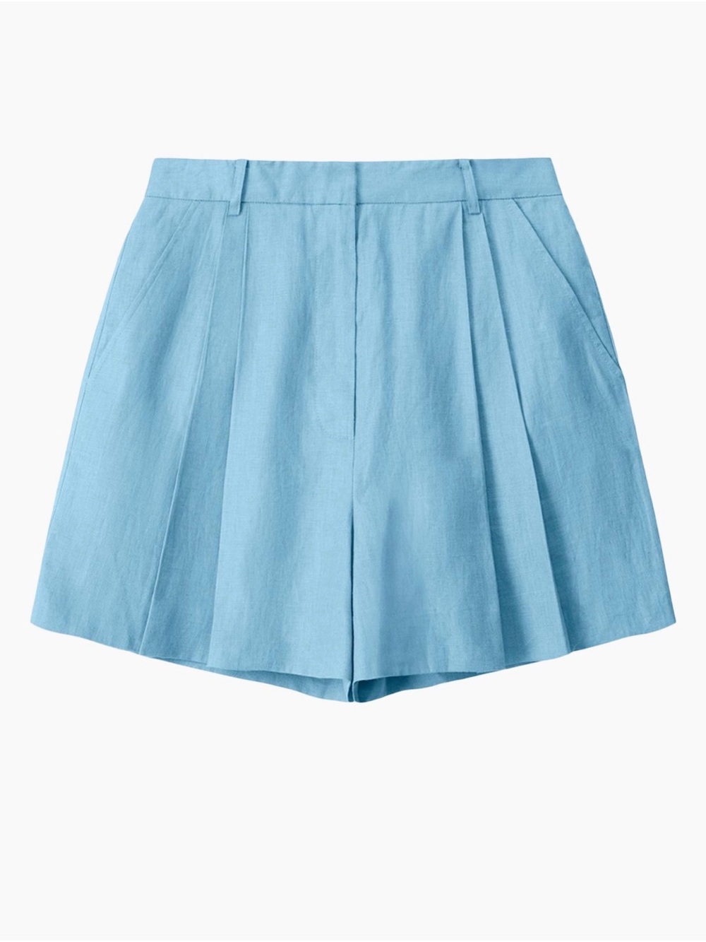 NWT STAUD CRUZ LINEN SHORT | SLATE BLUE
Size: 14